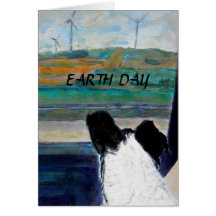 MClairArt's PawLoversArt Earth Day Greeting Cards