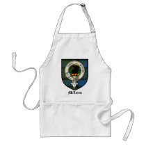 McLaren Clan Crest Badge Tartan Apron