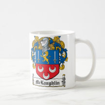 McLaughlin Family Crest Mugs