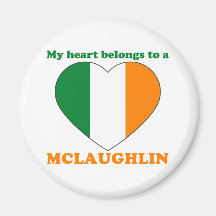 Mclaughlin Fridge Magnet