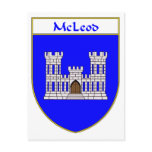 McLeod Coat of Arms/Family Crest Postcard