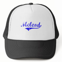 Mcleod Surname Classic Style Mesh Hat