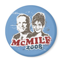 McMilf button Refrigerator Magnets
