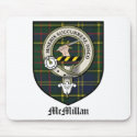 McMillan Clan Crest Badge Tartan mousepads
