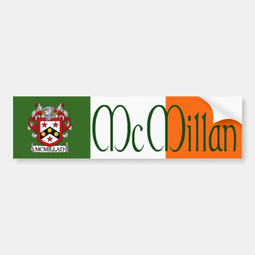 McMillan Coat of Arms Bumper Sticker