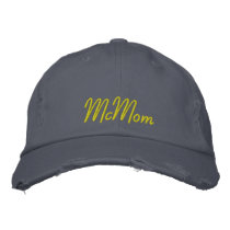 McMom embroidered hats by samack McMom embroidered hats