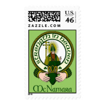 McNamara Clan Motto Postage Stamps