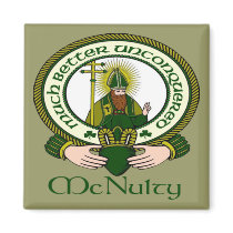 McNulty Clan Motto Magnet by irishcountry McNulty Clan Motto Magnet