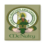 McNulty Clan Motto Magnet