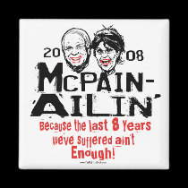 McPain Ailin' 2008 magnets