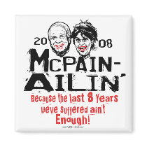 McPain Ailin' 2008 Refrigerator Magnet