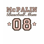 McPalin Baseball Mom T shirt 08 - Customized