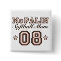McPalin Softball Mom Button 08