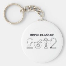 MCPHS Class of 2012 Keychain