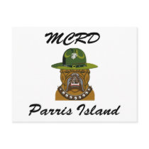 MCRD Parris Island Devil Dog postcards by militarymarinecorps MCRD Parris Island Devil Dog postcards