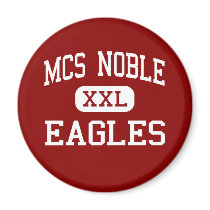 MCS Noble - Eagles - Middle - Wilmington Refrigerator Magnets