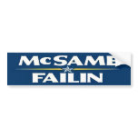 McSame/Failin Bumper Stickers