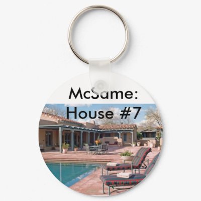 McSame: House #7 Keychain by NYPragmatist
