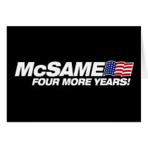 McSame McCain  Card