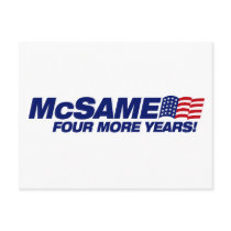 McSame McCain  postcards
