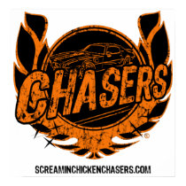 MCT EXCLUSIVE SCREAMIN' CHICKEN CHASERS posters by MotorCityThreads MCT EXCLUSIVE SCREAMIN' CHICKEN CHASERS posters