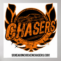 MCT EXCLUSIVE SCREAMIN' CHICKEN CHASERS POSTER