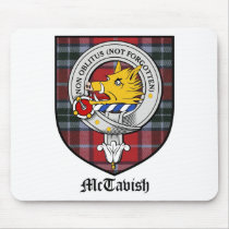 McTavish Clan Crest Badge Tartan mousepads by clan_badges McTavish Clan Crest Badge Tartan mousepads