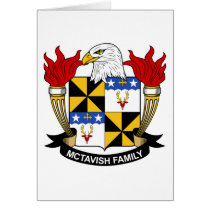 McTavish Family Crest cards