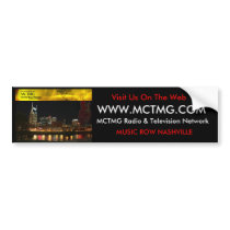 MCTMG Bumper Sticker bumper stickers