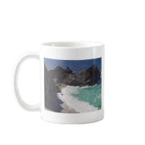 McWay Falls Big Sur California 2 - Painted mugs