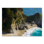 McWay Falls Big Sur California Products Greeting Cards