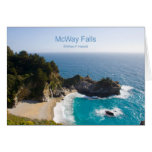 McWay Falls Big Sur California Products Greeting Card