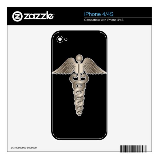 MD Caduceus Skins For iPhone 4S