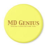 MD Genius Gifts Refrigerator Magnets