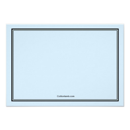 MD Graduation Blue Thank You Note Custom Invite