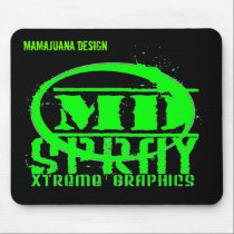 md spray green, MAMAJUANA DESIGN mousepads