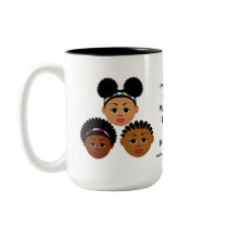 MDillon Designs "I'm Proud to Be Natural Me" Coffee Mugs