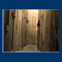 Mdina Alley postcards