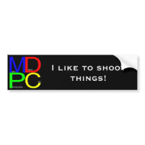 MDPC Bumper sticker bumper stickers