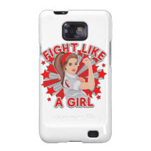 MDS Awareness Modern Rosie Fight Like a Girl Samsung Galaxy S2 Cases