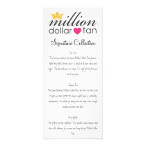 MDT Signature Collection Vertical Card Customized Rack Card