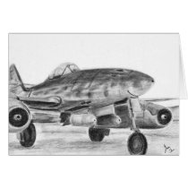 Me 262 card