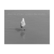 Me against the World postcards by dduhaime55 Me against the World postcards