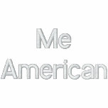 Me American Zip up sweater Embroidered Hoodie