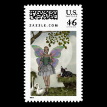 ME and faerie green 12lrg postage by mickeyelvis128 ME and faerie green 12lrg postage