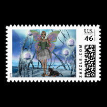 ME and faerie green 5med2 postage by mickeyelvis128 ME and faerie green 5med2 postage