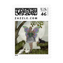 ME and green faerie 12sm postage