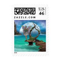 ME and Green Faerie Postage 1sm postage by mickeyelvis128 ME and Green Faerie Postage 1sm postage