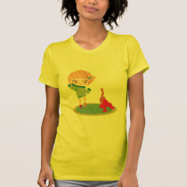 Me and my kitten - woman tshirt t-shirts