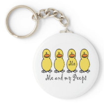Me and My Peeps Key Chain